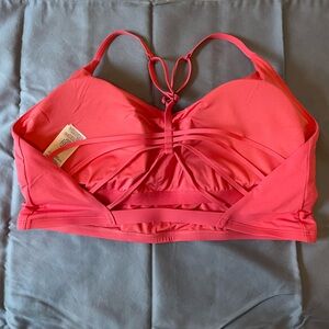 Athleta Long Line Strappy-back Swim Top